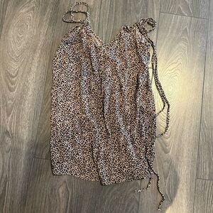 American Eagle Outfitters Animal Print Dress